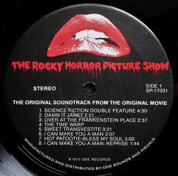 "The Rocky Horror Picture Show" Original Cast : The Rocky Horror Picture Show (LP, Album, RE, Hub)