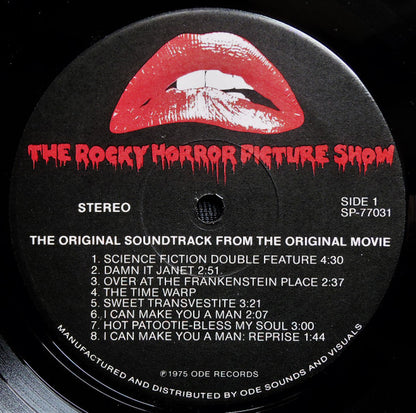 "The Rocky Horror Picture Show" Original Cast : The Rocky Horror Picture Show (LP, Album, RE, Hub)
