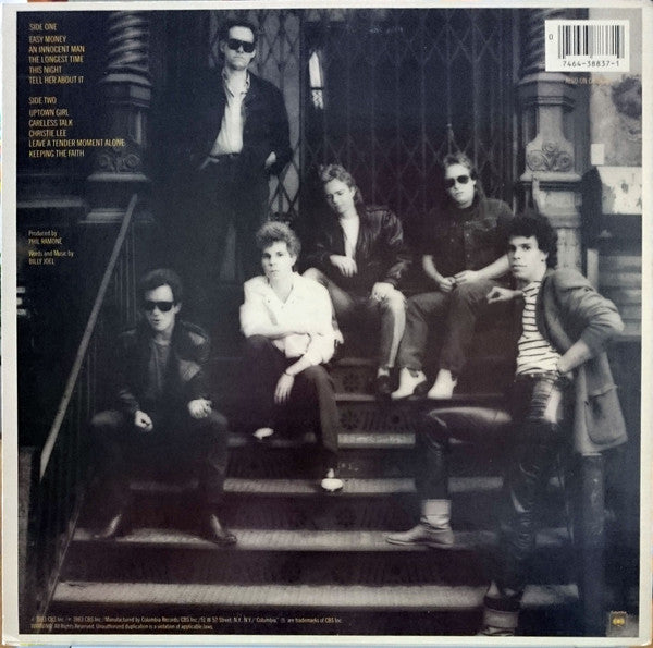 Billy Joel : An Innocent Man (LP, Album, Pit)