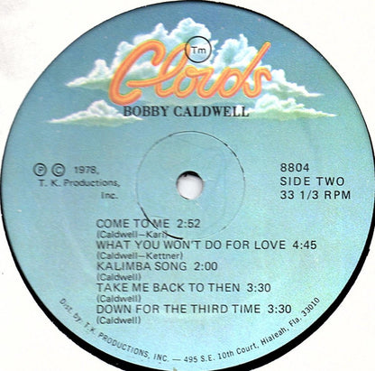 Bobby Caldwell : Bobby Caldwell (LP, Album)