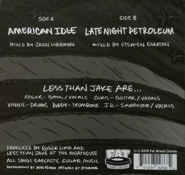 Less Than Jake : American Idle (7", Single)