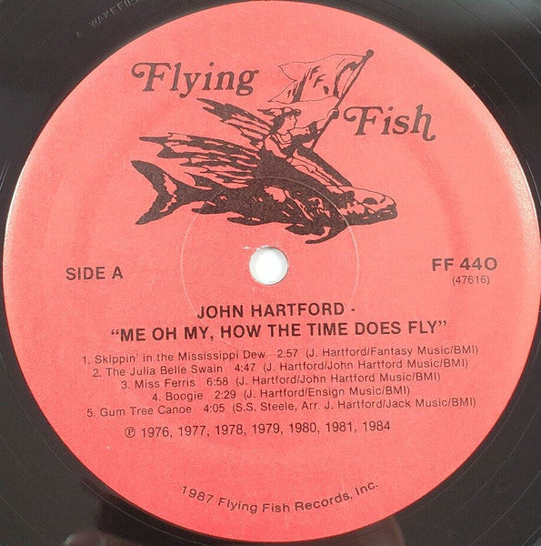 John Hartford : Me Oh My, How The Time Does Fly (LP, Comp)