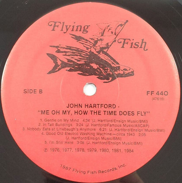 John Hartford : Me Oh My, How The Time Does Fly (LP, Comp)