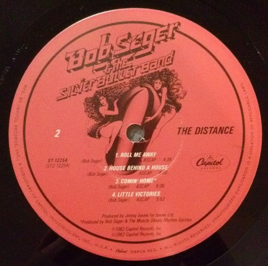 Bob Seger & The Silver Bullet Band* : The Distance (LP, Album, Jac)