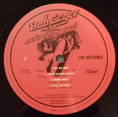 Bob Seger & The Silver Bullet Band* : The Distance (LP, Album, Jac)