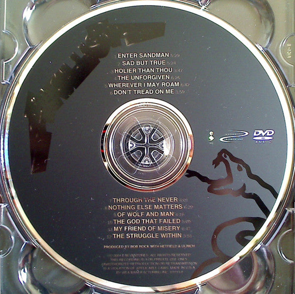 Metallica : Metallica (DVD-A, Album, RE, RM, Multichannel)