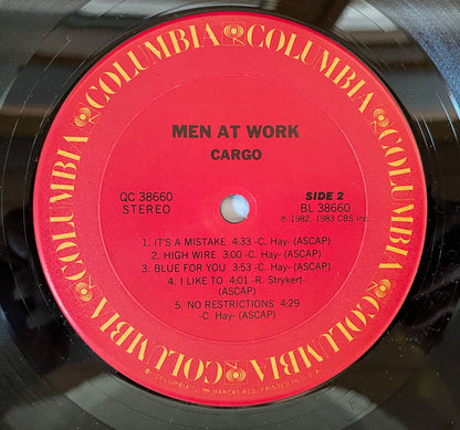 Men At Work : Cargo (LP, Album, Pit)
