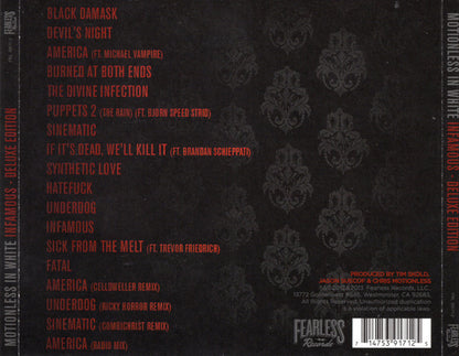 Motionless In White : Infamous (CD, Album, Dlx)