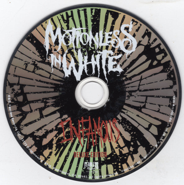 Motionless In White : Infamous (CD, Album, Dlx)