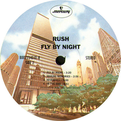 Rush : Fly By Night (LP, Album, RE, RM, 200)
