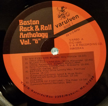 Various : Boston Rock & Roll Anthology (Volume 6) (LP, Comp)