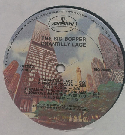 The Big Bopper* : Chantilly Lace (LP, Album, Mono, RE)