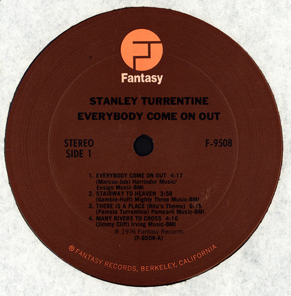 Stanley Turrentine : Everybody Come On Out (LP, Album)