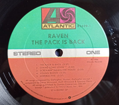 Raven (6) : The Pack Is Back (LP, Album, SRC)