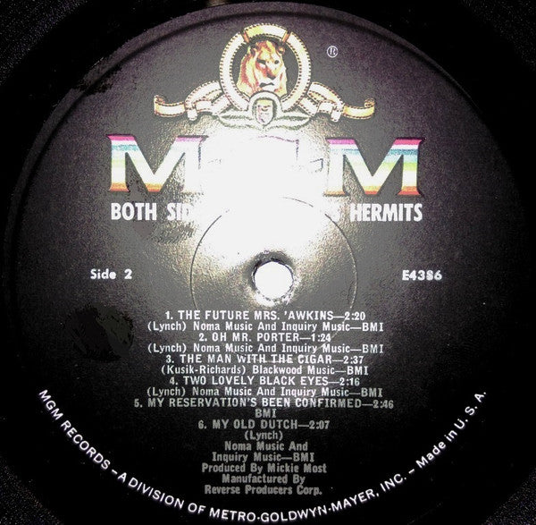 Herman's Hermits : Both Sides Of Herman's Hermits (LP, Album, Mono, MGM)
