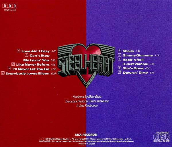 Steelheart : Steelheart (CD, Album)