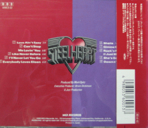 Steelheart : Steelheart (CD, Album)