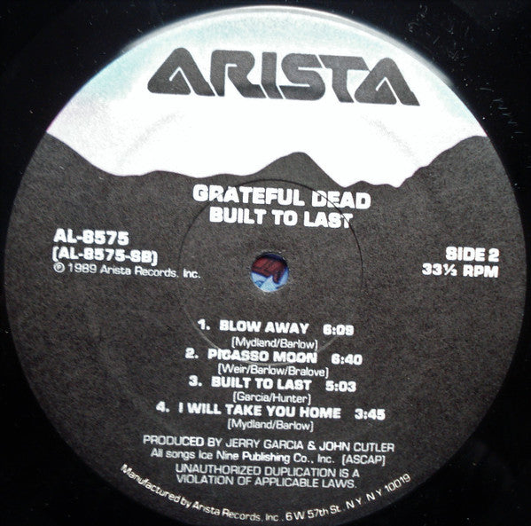 Grateful Dead* : Built To Last (LP, Album)