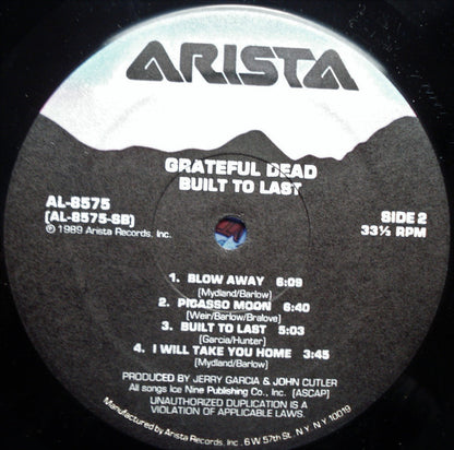 Grateful Dead* : Built To Last (LP, Album)