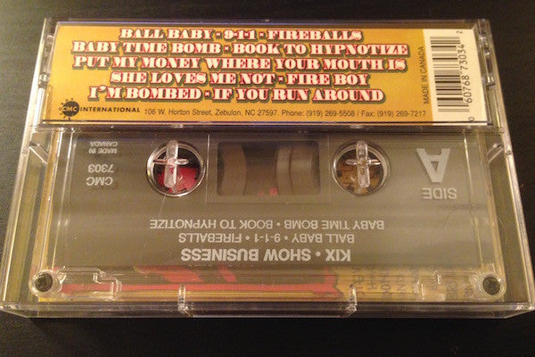 Kix (3) : Show Business (Cass, Album)