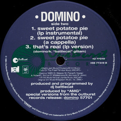 Domino : Sweet Potatoe Pie (12")
