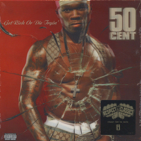 50 Cent : Get Rich Or Die Tryin' (2xLP, Album, RE, Len)