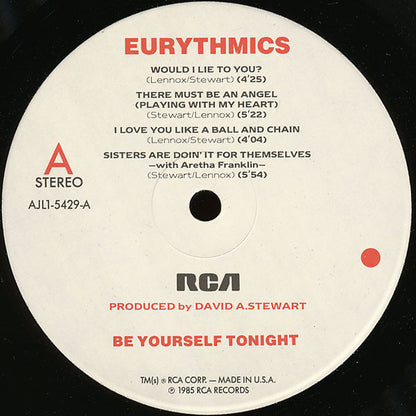 Eurythmics : Be Yourself Tonight (LP, Album)