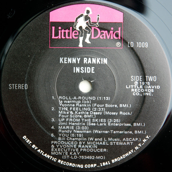 Kenny Rankin : Inside (LP, Album, Mon)