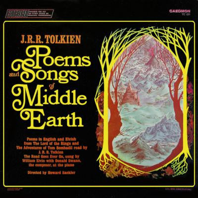 J.R.R. Tolkien : Poems And Songs Of Middle Earth (LP, Album)