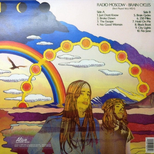 Radio Moscow (2) : Brain Cycles (LP, Album, Ltd, Pin)