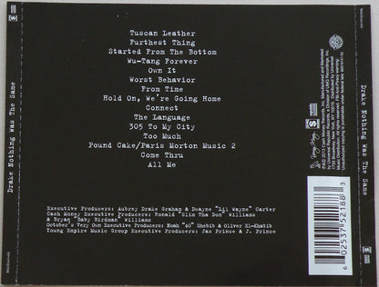 Drake : Nothing Was The Same (CD, Album, Dlx)