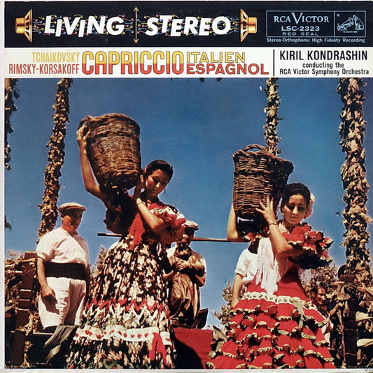 Tchaikovsky* / Rimsky-Korsakoff*, Kiril Kondrashin, RCA Victor Symphony Orchestra : Capriccio Italien / Capriccio Espagnol (LP, Ind)