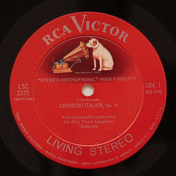 Tchaikovsky* / Rimsky-Korsakoff*, Kiril Kondrashin, RCA Victor Symphony Orchestra : Capriccio Italien / Capriccio Espagnol (LP, Ind)
