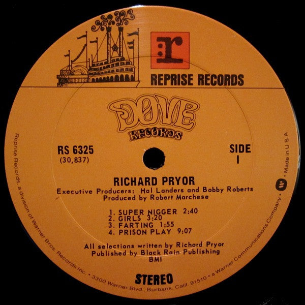 Richard Pryor : Richard Pryor (LP, Album, RE, SXT)