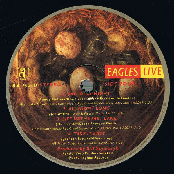 Eagles : Eagles Live (2xLP, Album, All)