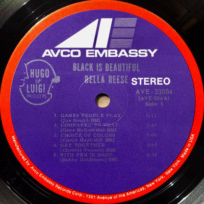 Della Reese : Black Is Beautiful (LP, Album, Gat)