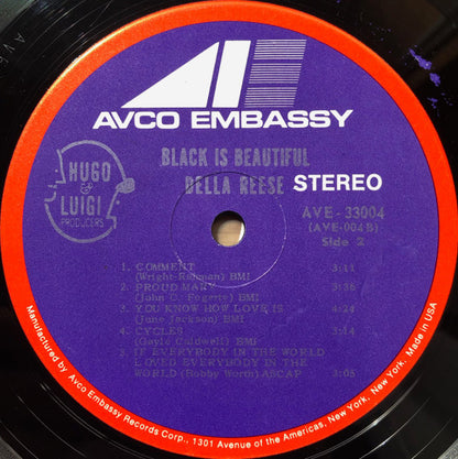 Della Reese : Black Is Beautiful (LP, Album, Gat)