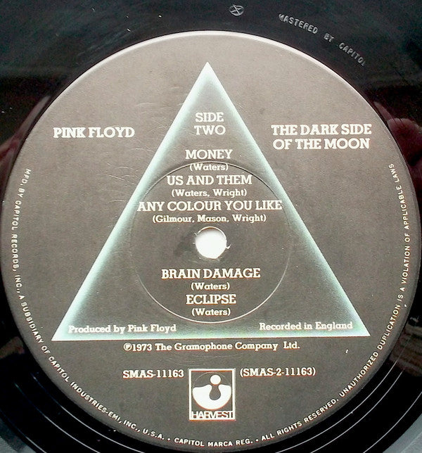 Pink Floyd : The Dark Side Of The Moon (LP, Album, RE, Jac)
