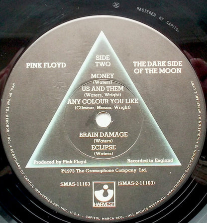 Pink Floyd : The Dark Side Of The Moon (LP, Album, RE, Jac)
