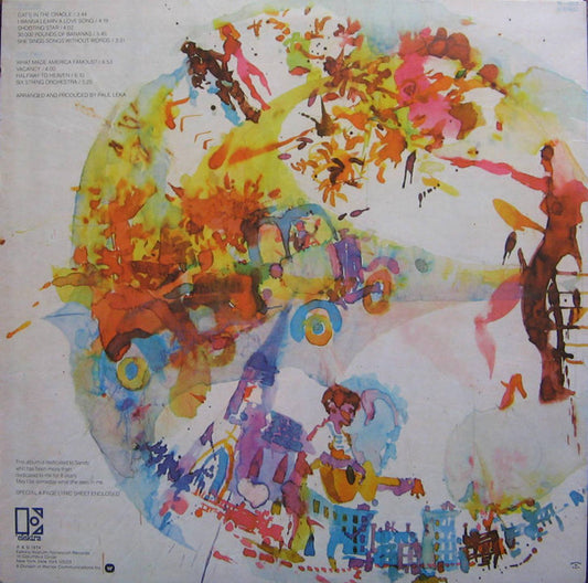 Harry Chapin : Verities & Balderdash (LP, Album, RP, SP,)