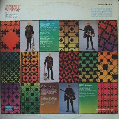 Johnny Winter : The Progressive Blues Experiment (LP, Album, RP, All)