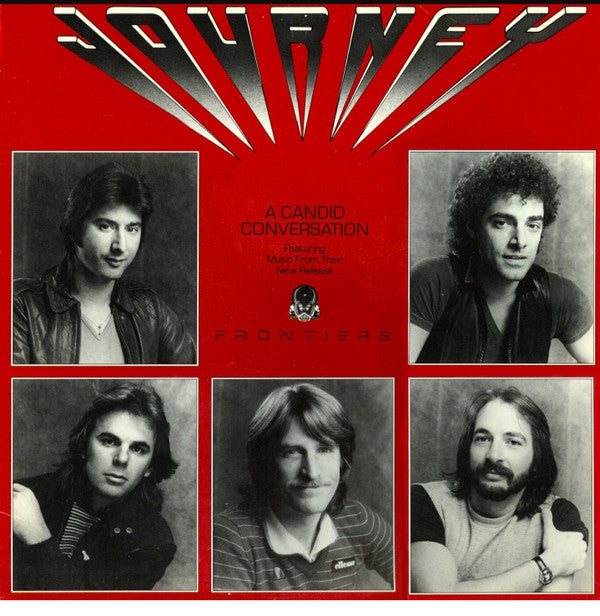 Journey : A Candid Conversation (Featuring Music From Their New Release Frontiers) (LP, Promo)