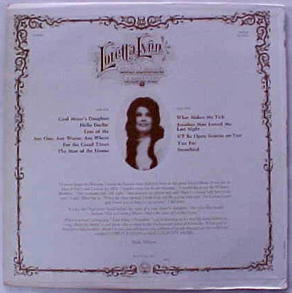 Loretta Lynn : Coal Miner's Daughter (LP, Album, Club, Cap)