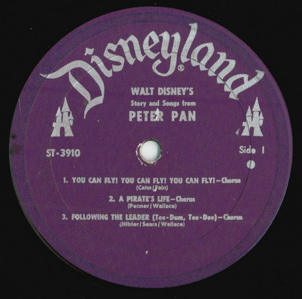 Ginny Tyler : Story And Songs From Peter Pan (LP, Album, RE)