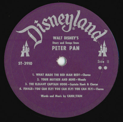 Ginny Tyler : Story And Songs From Peter Pan (LP, Album, RE)