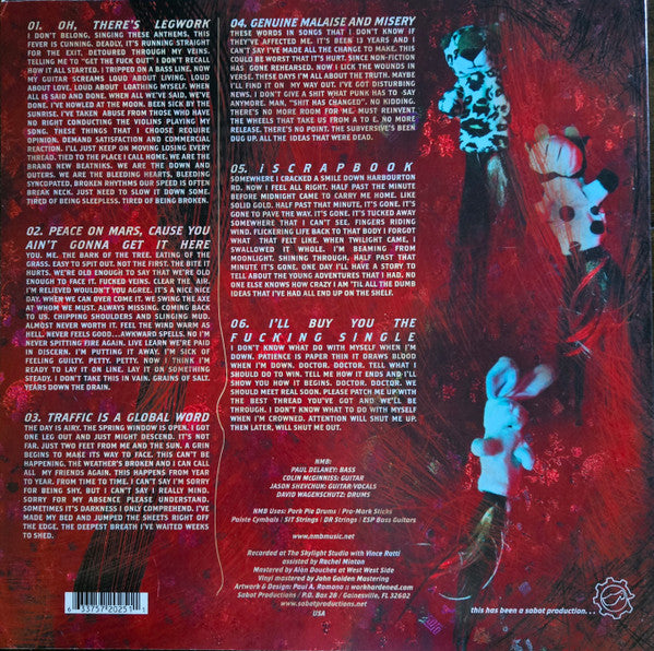 None More Black : Loud About Loathing (12", EP, RP, Gre)