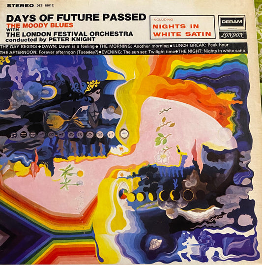 The Moody Blues : Days Of Future Passed (LP, Album, BW )