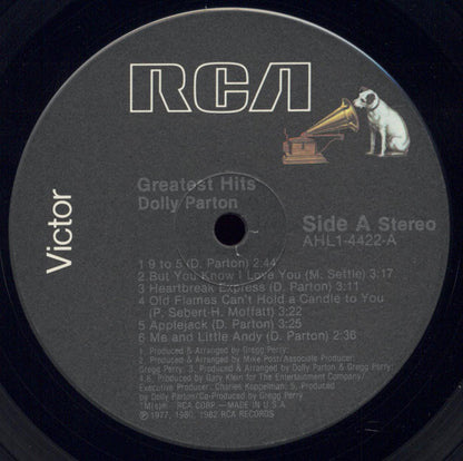 Dolly Parton : Greatest Hits (LP, Comp, RP, Ind)