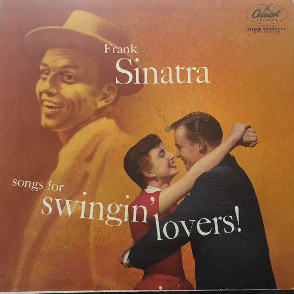 Frank Sinatra : Songs For Swingin' Lovers (LP, Album, Mono, RP)