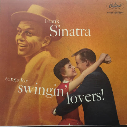 Frank Sinatra : Songs For Swingin' Lovers (LP, Album, Mono, RP)